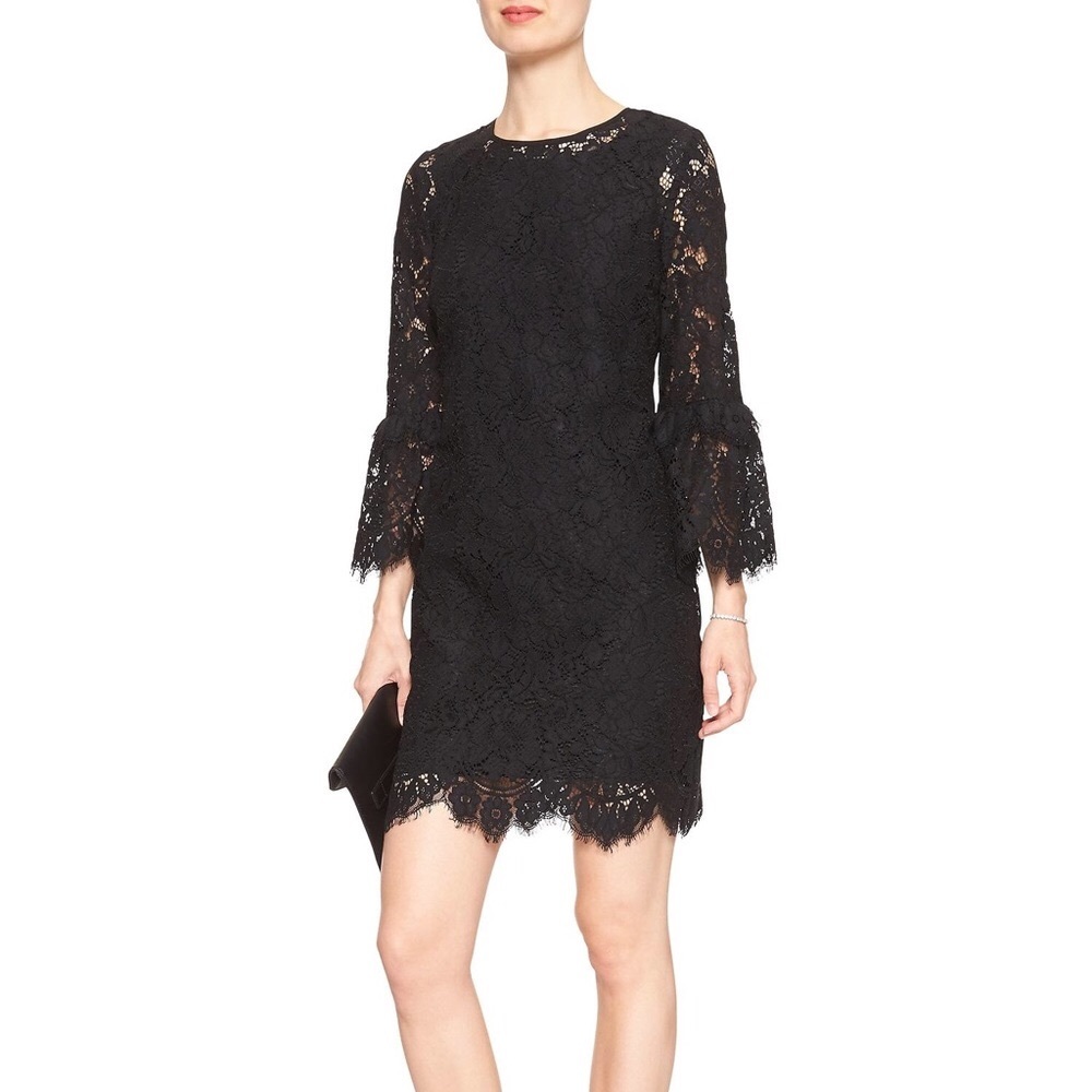 Banana Republic Factory Lace Sheath Dress